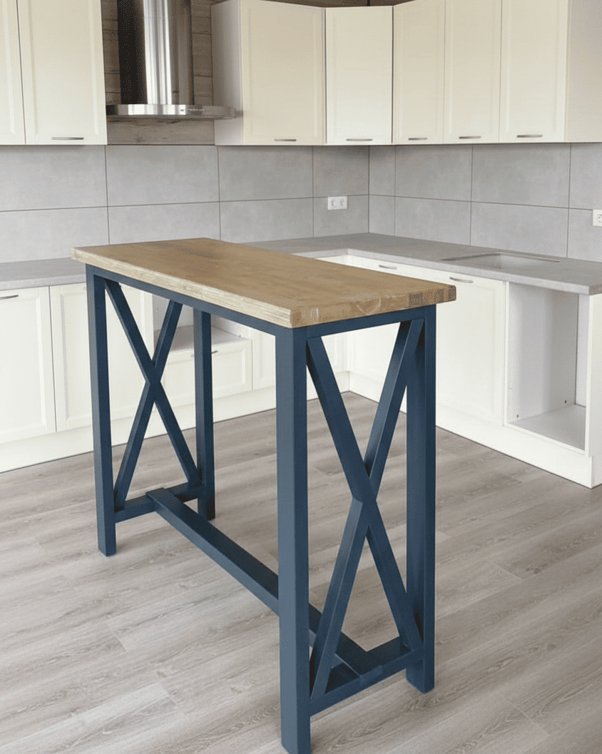 Індивідуальний дизайн кутової кухні з баром