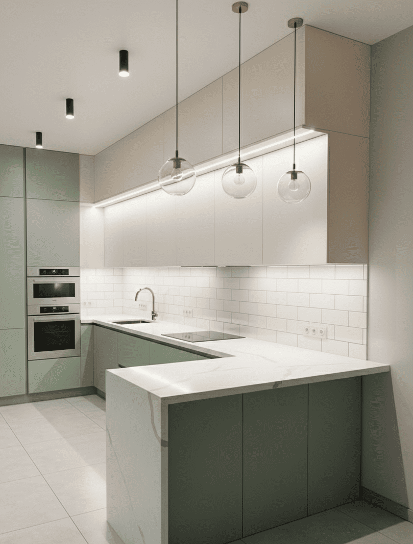 Барна стійка для кутової кухні замовити