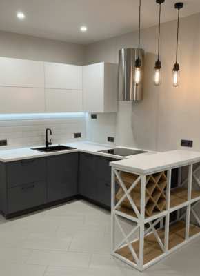 барная стойка из кварца