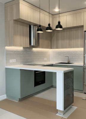 островная барная стойка