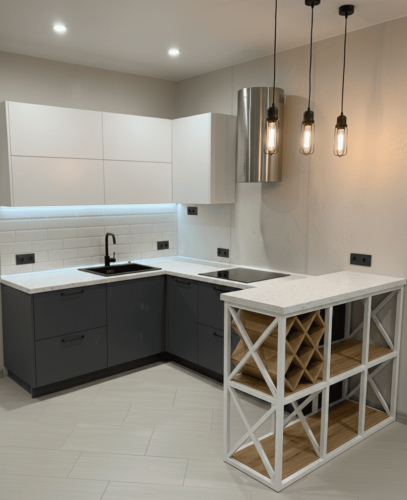 барная стойка из кварца