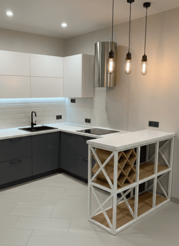 глянцева барна стійк