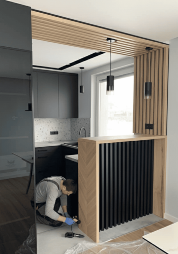 барна стійка з кварцу Буча на замовлення