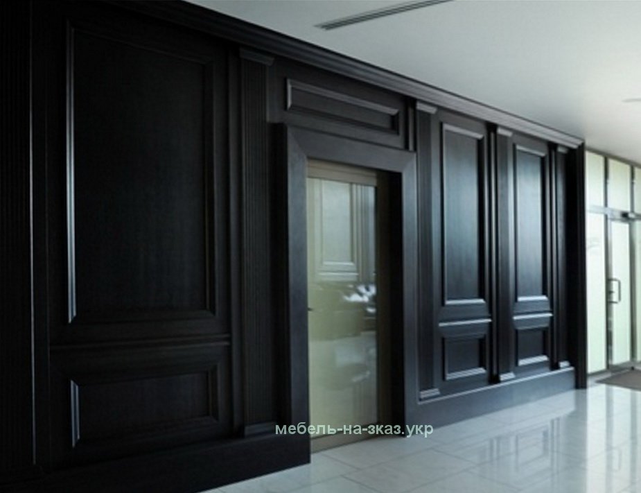 дерев'яні панелі для кабінету