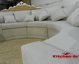 круглый диван под заказ