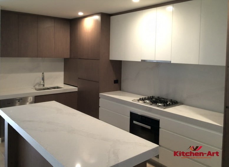 деревянная кухня loft на заказ Софиевская Борщаговка