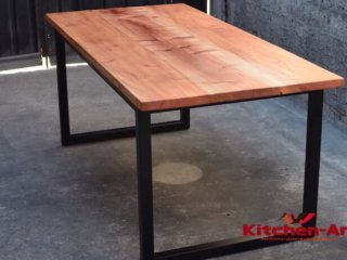 Изготовление столов лофт из дерева