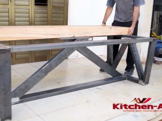 Офисная стол в переговорную ЛОФТ на заказ