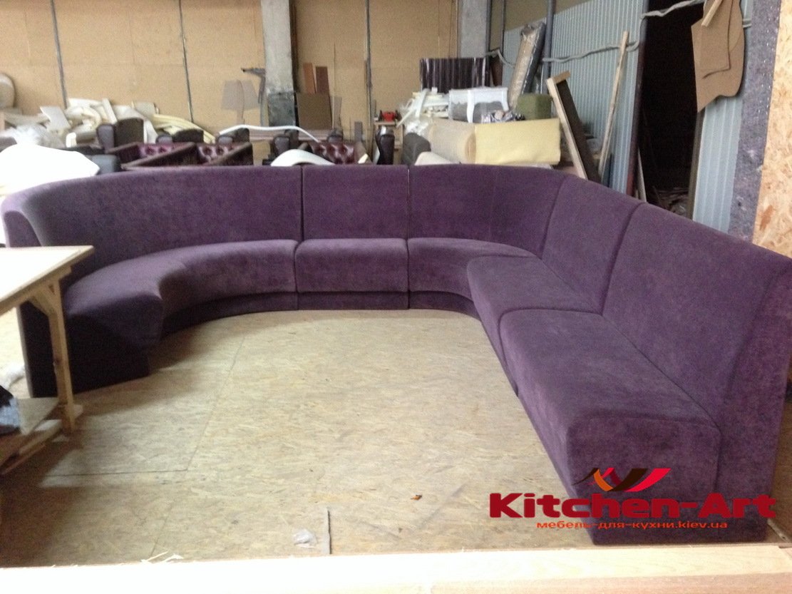 модульний радіусний диван