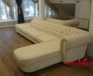 с-образный диван на заказ