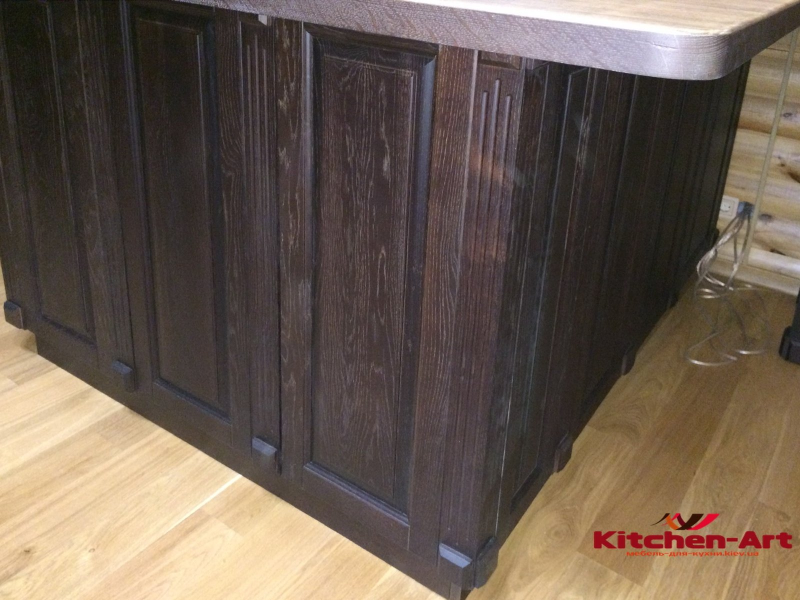 Дубовые кухни изготовление дерево
