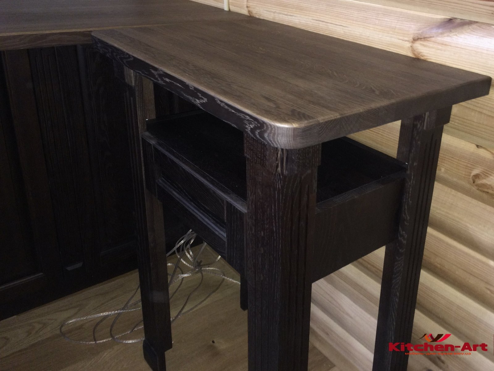 Дубовые кухни изготовление фото