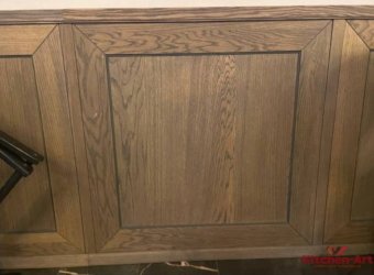 варианты отделки стен панелями из дерева