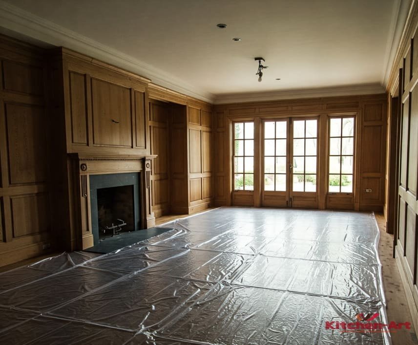 шпоновані стінові панелі