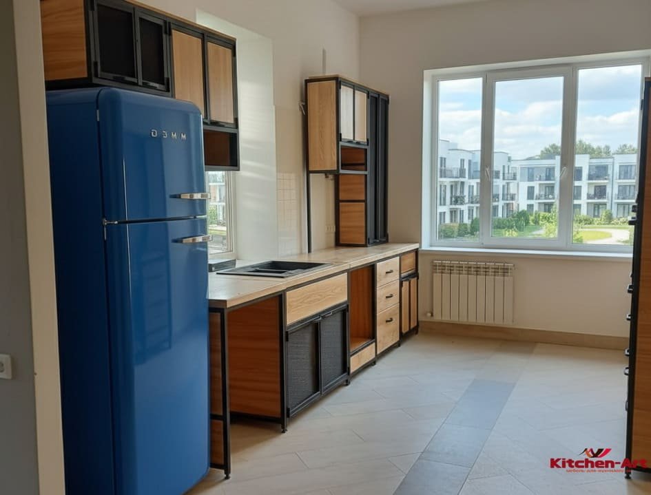 Світла кухня лофт