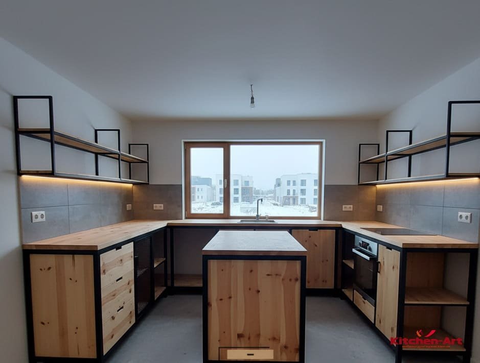 Елітна кухня лофт