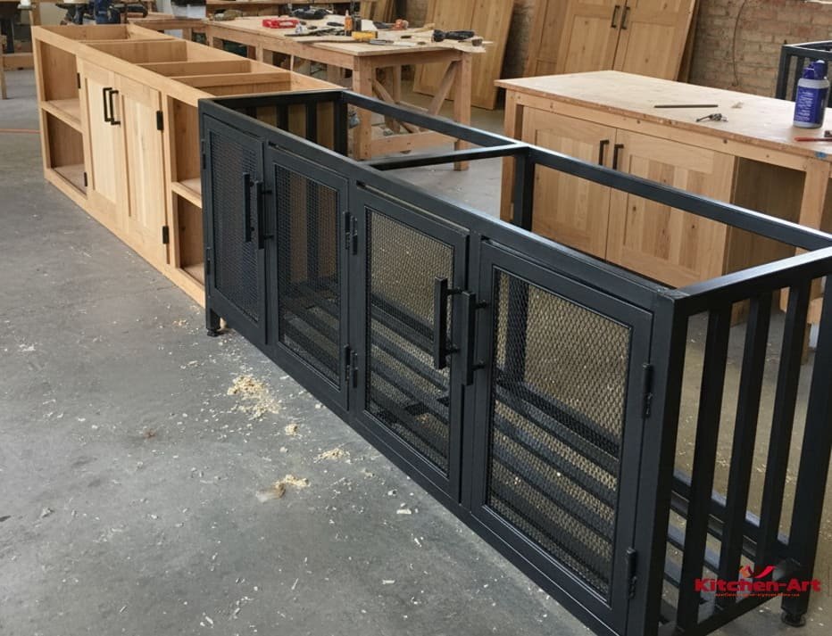 Індустріальний стиль кухня