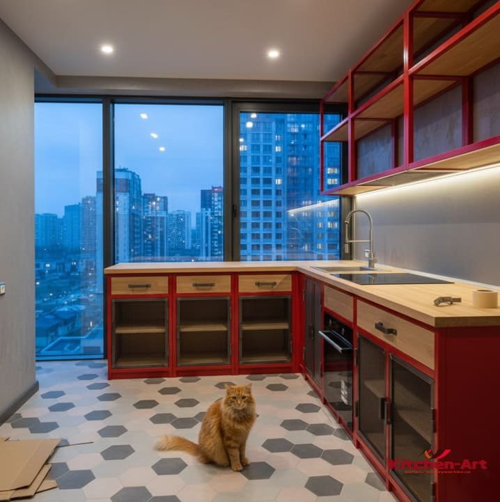 Кухня лофт під ключ Вишневе