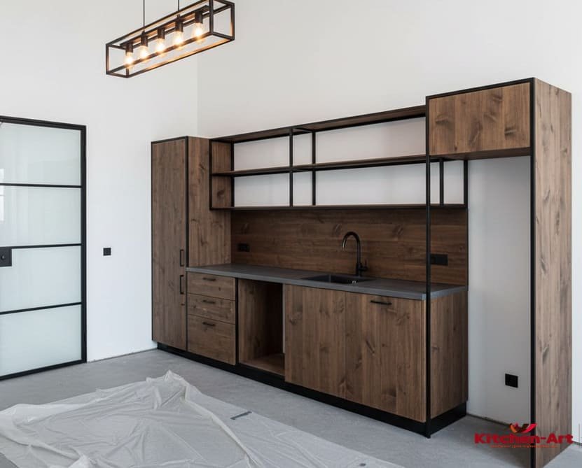 Виготовлення кухонних меблів на замовлення в стилі лофт Ірпінь