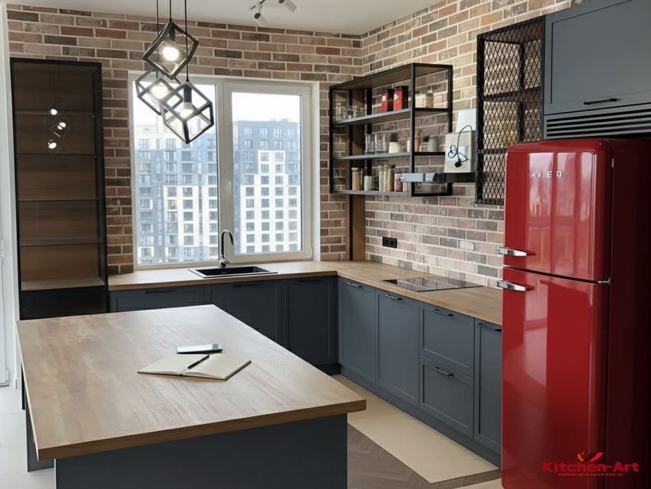 Тенденції лофт кухні