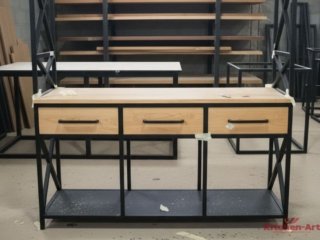 шкафы-купе в стиле лофт, фотографии 