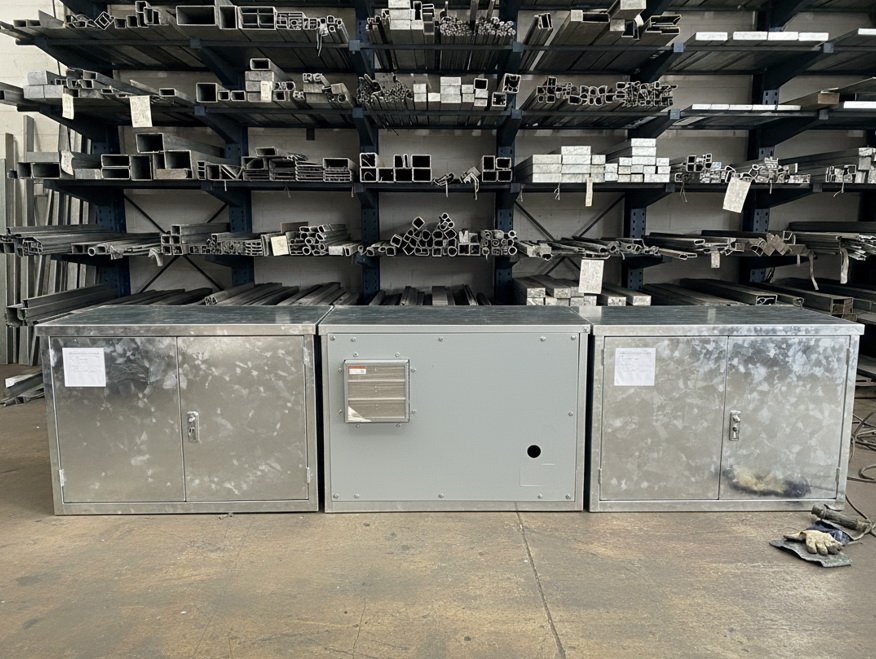 металлический короб для генератора на заказ