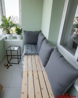 мебель на маленький балкон