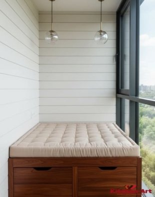 мебель для узкого балкона