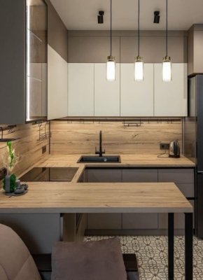 радиусная барная стойка