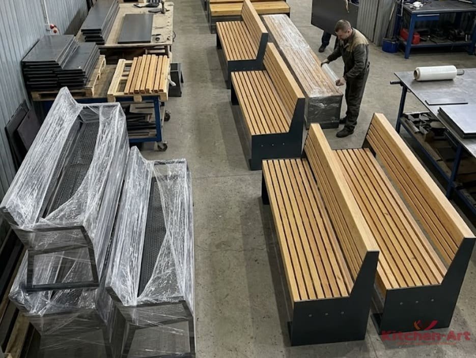 Паркові меблі для благоустрою міських територій