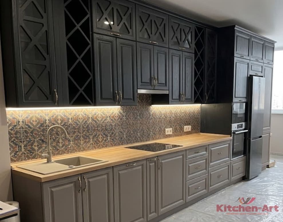 меблі для кухні з вільхи