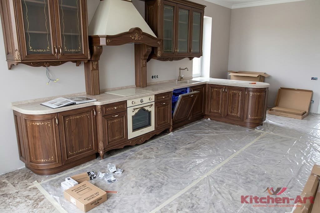 дерев'яна кухня на замовлення