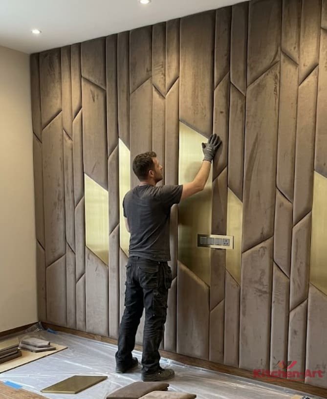 виготовлення м'яких стінових панелей для спальні