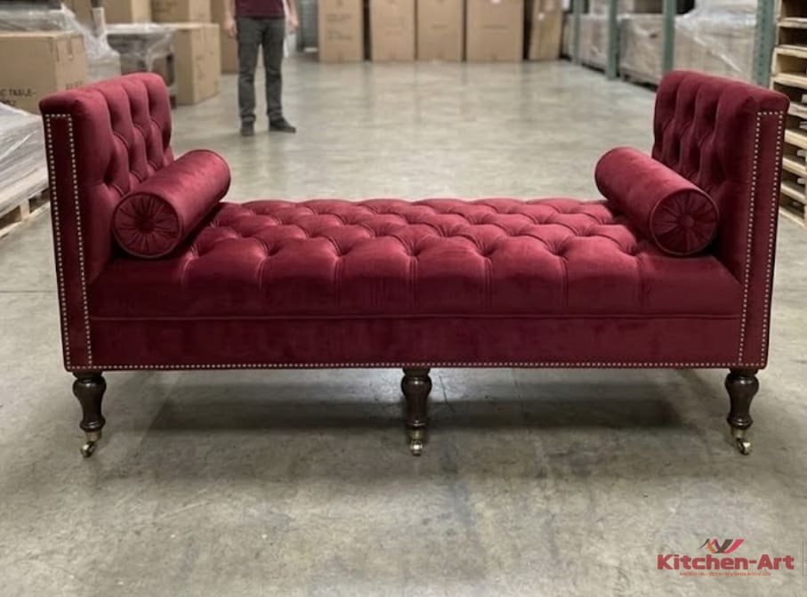 ексклюзивний пуф зі спинкою для зони очікування