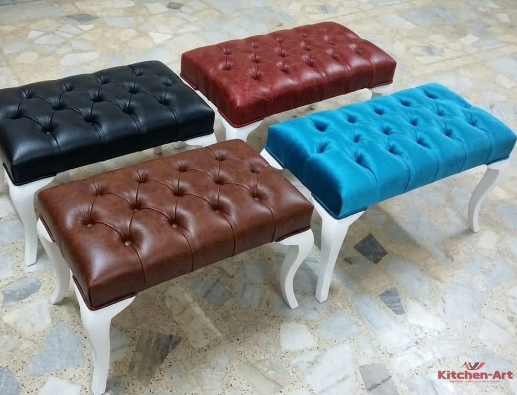 дизайнерська банкетка в передпокій під замовлення