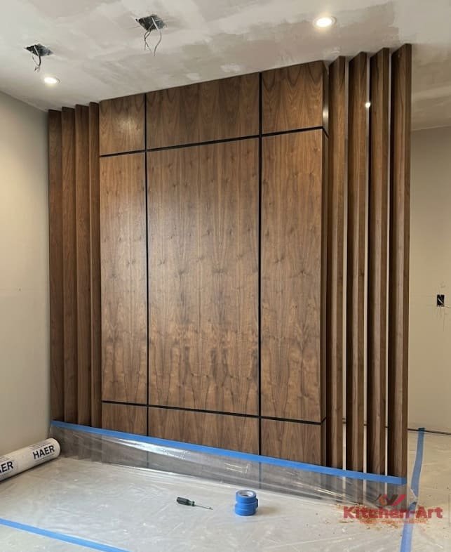 декоративна обшивка стін дубом