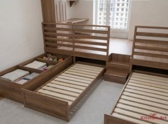 подиум с видвижными кроватями на заказ