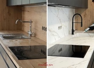 советы по ремонту столешницы из камня