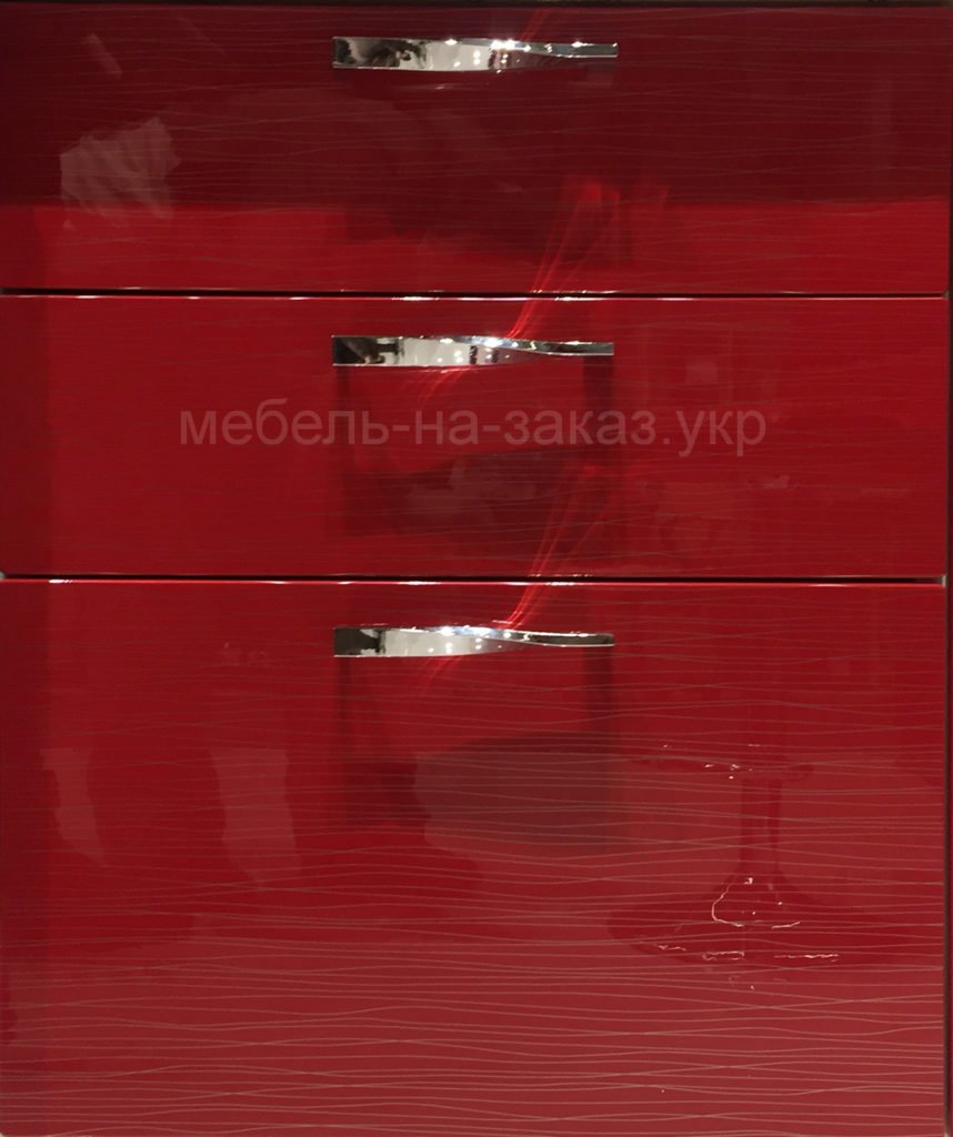 мебель красного цвета глянец