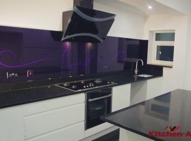 Фартук на кухню из стекла на заказ стоимость кухни с фотопечатью