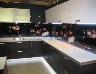 фартук для кухни из плитки