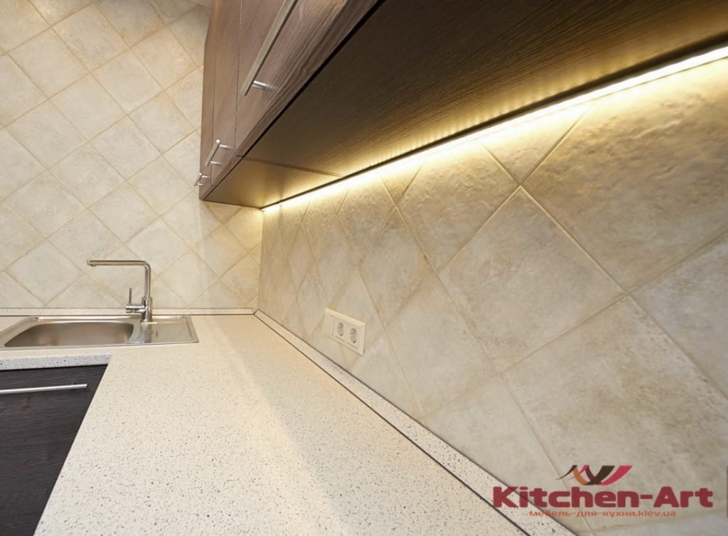 подсветка на кухне