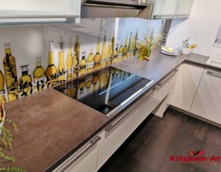 кухня с фотопечатью на заказ