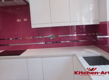 Фартук на кухню из стекла цена установка кухонного фартука из стекла Киев