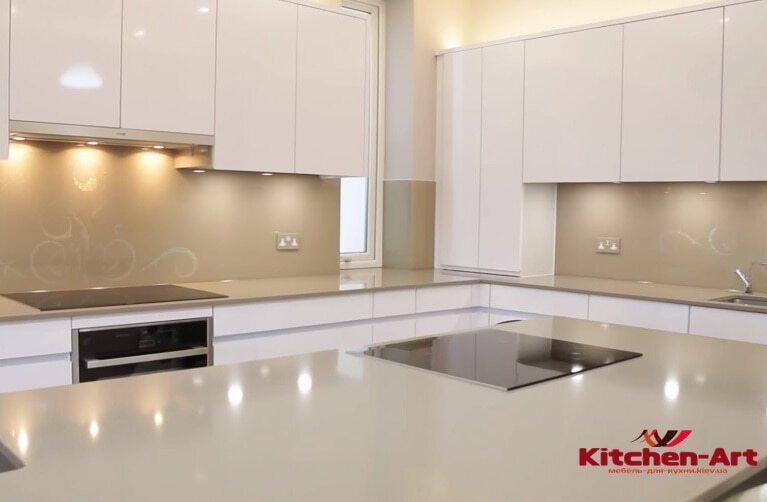 из чего сделать фартук в кухню