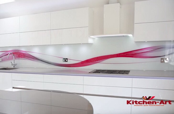 фотопечать на кухонном фартуке на заказ