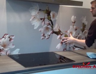 Стеклянный Фартук на Кухню