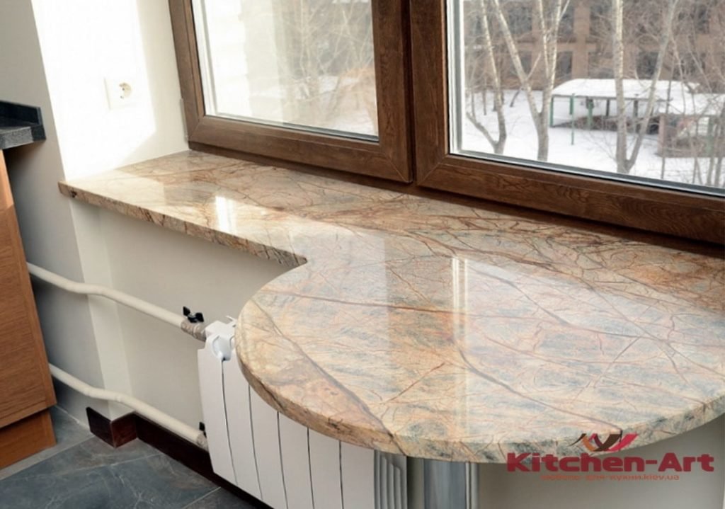 подоконник на кухню