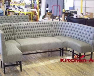 элитный п образный диван