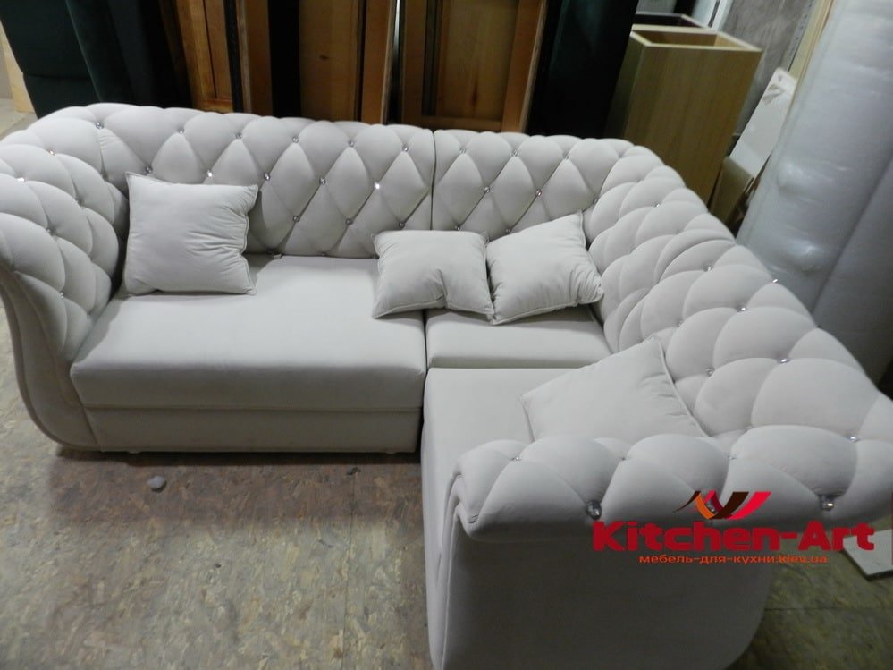 угловая кухонная мягкая мебель